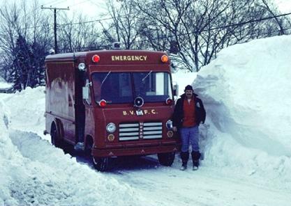 Gary Schroeck in Blizzard